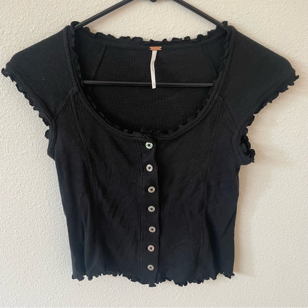 🖤FREE PEOPLE LOUIE LOUIE TEE🖤